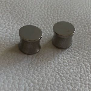 ❤️ Metal 00g double flare plugs